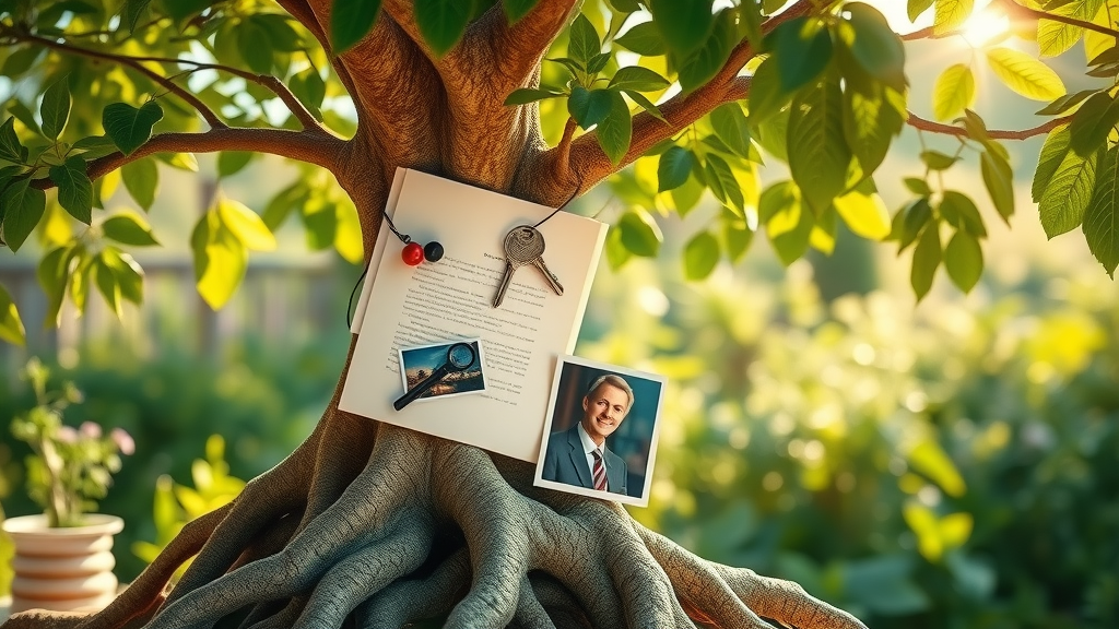 Tree of legacy symbolizing generational estate planning solutions continuity