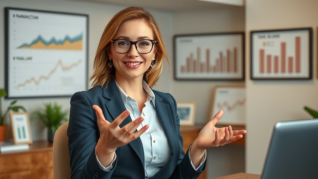investment management firm advisor presenting strategy to clients