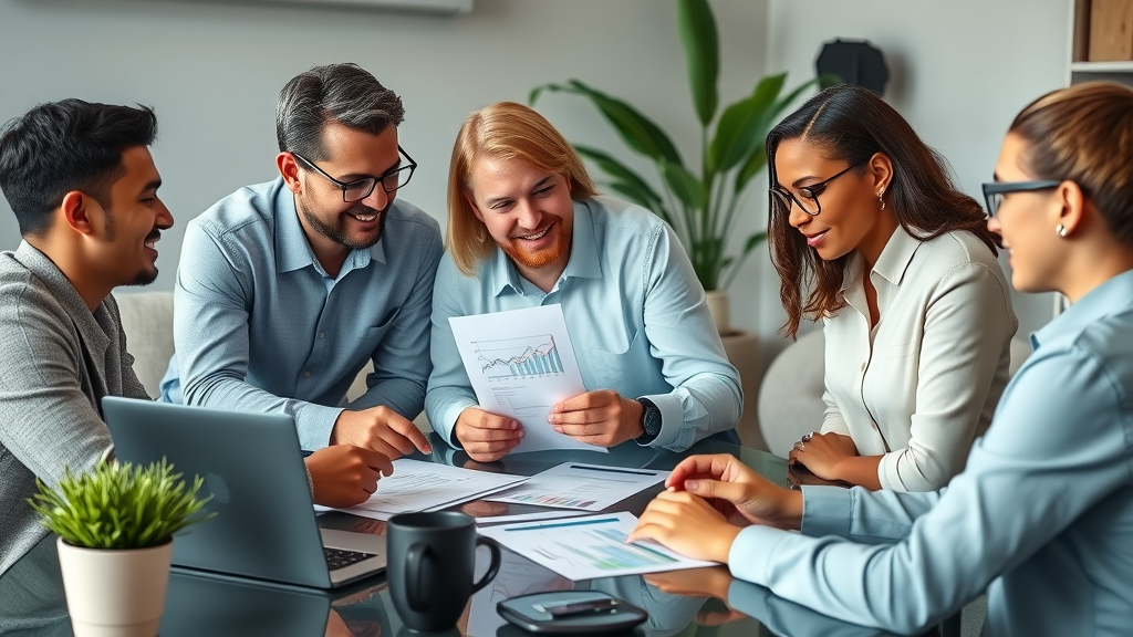 Advisory team and owner discuss business transition planning strategies